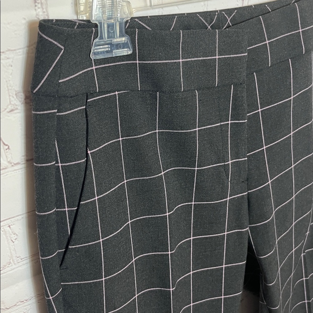 LOFT Julie Windowpane Patterned Pants - image 4